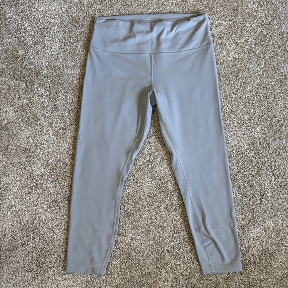 Lululemon Athletica Leggings - Wunder Train High Rise Tight 25” - Rhino Grey - Picture 1 of 6